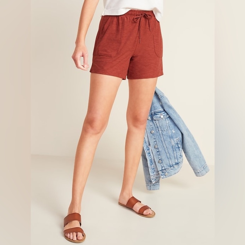 Old Navy Breathe ON Utility Pocket Red Shorts - XS